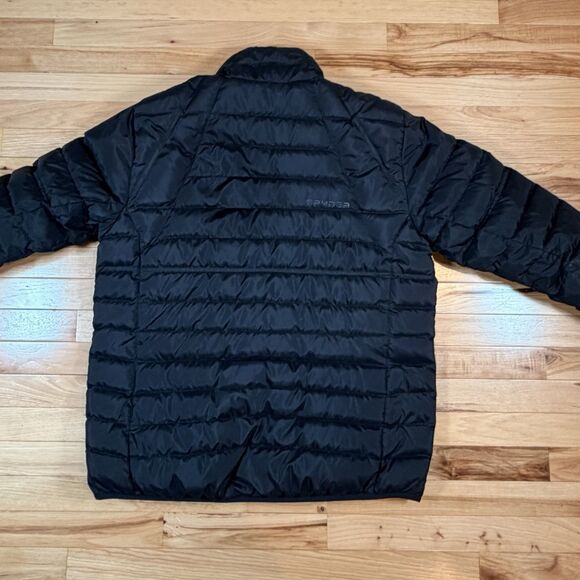 Spyder Down Full Zip Black Puffer Jacket Size XL - Picture 6 of 8